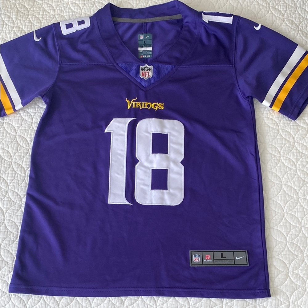 Justin Jefferson Vikings jersey - Nike youth large